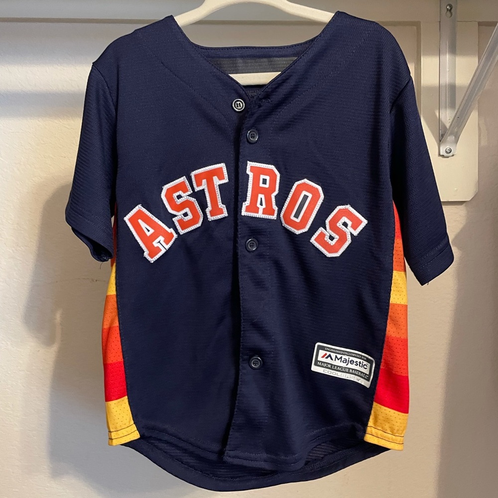 3T Houston Astros Baseball Jersey MLB Majestic